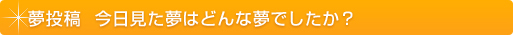 夢雑学について 夢占い専門のドリームサーチとは？